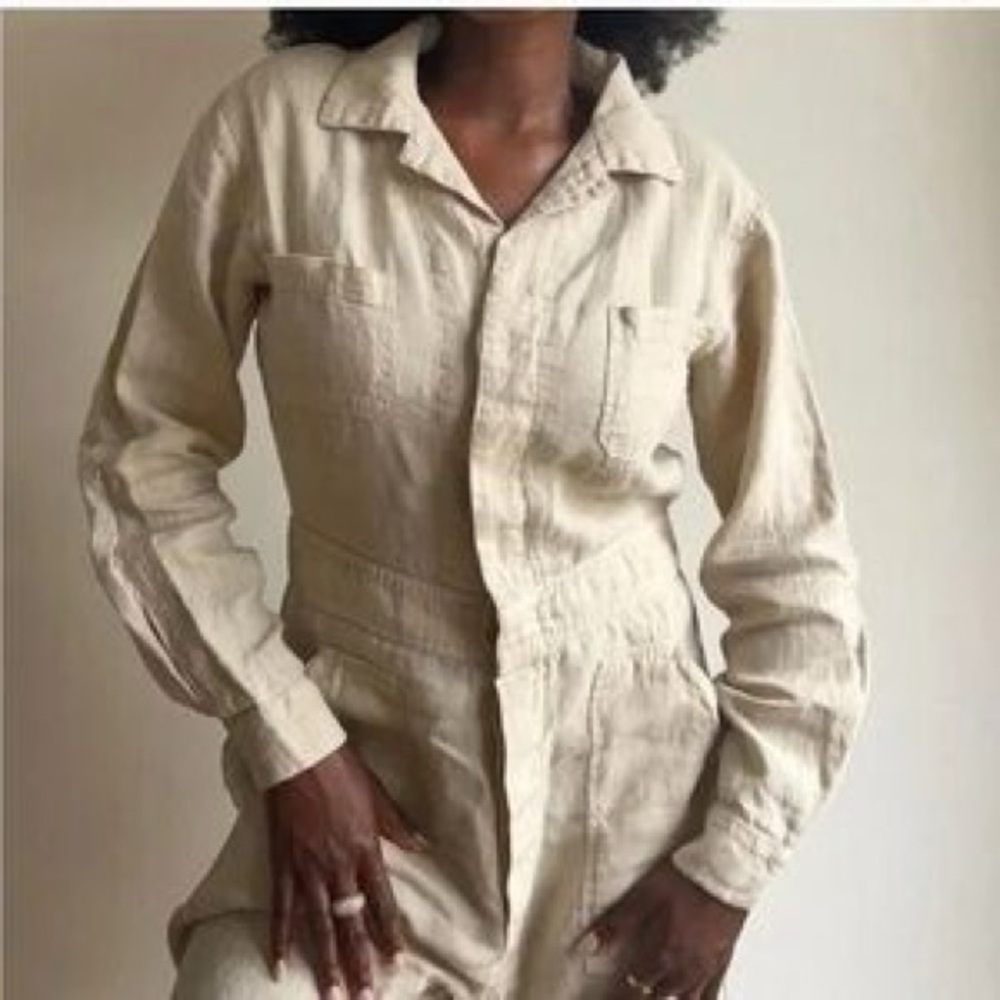 Mate The Label linen Jumpsuit size S